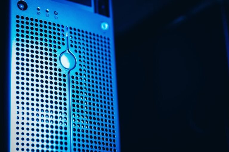 live server address and network details